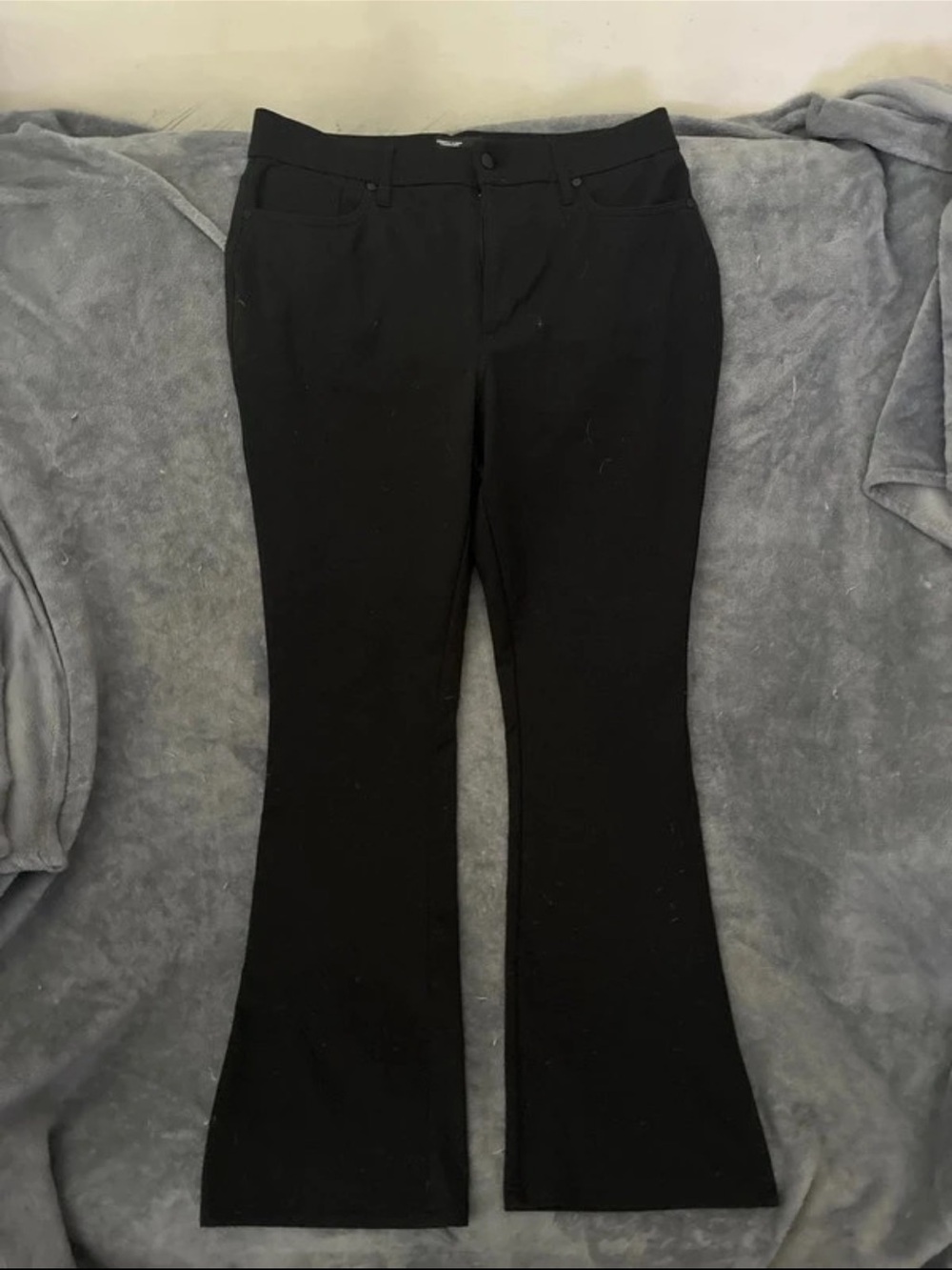 Simply Vera Vera Wang Black Flare Jeans - Sleek Wide Leg